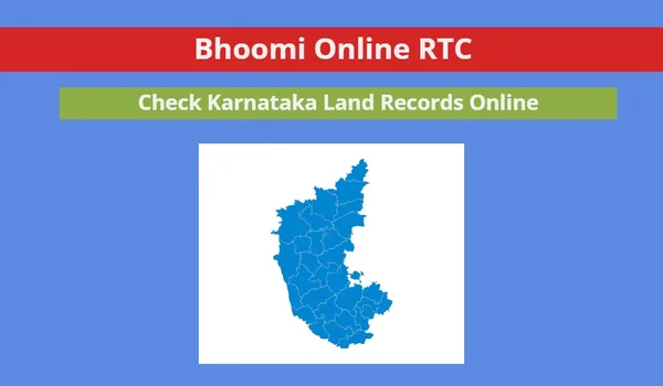 Bhoomi, RTC & Mutation: Check Land Ownership Online in Karnataka 2026 Featured Image of Check Land Ownership Online Karnataka RTC Mutation 2026