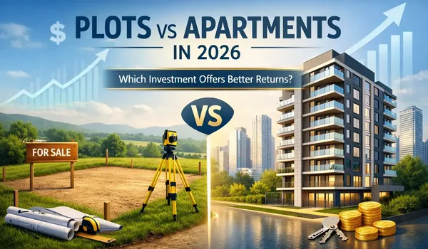 Plot vs Apartment: Which to Buy 2026 Featured Image of Plot vs Apartment 2026